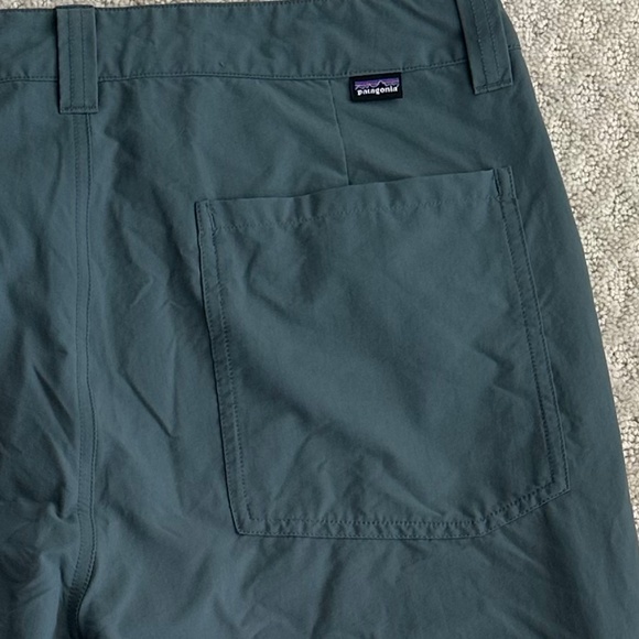 Patagonia Men's Quandary Hiking Shorts Nouveau Green 34 Outdoors Casual Trail - Picture 10 of 16